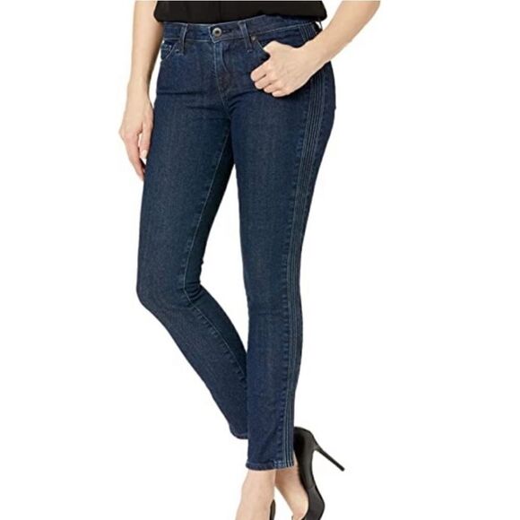 AG The Prima Pintuck Ankle Jeans - Picture 1 of 15